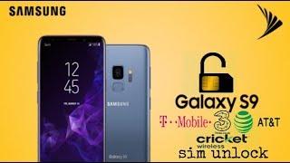 How To Unlock Samsung Galaxy S9- S9 PLUS (At&T, T-Mobile Any Carrier Any Country)