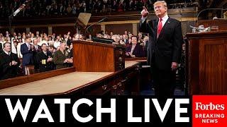 WATCH LIVE: President Trump Delivers Address To A Joint Session Of Congress