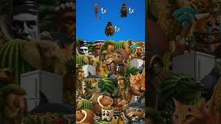 Find Italian Brainrot Animals | Odd Emoji Out Quiz | #emojiquiz #shorts #italianbrainrotquiz #memes
