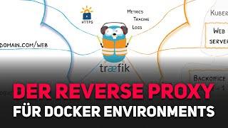 DER Reverse Proxy für Docker Container  traefik Spotlight