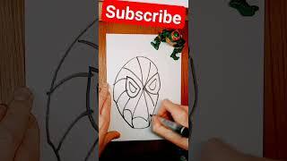 Spider-Man Drawing In 15 Seconds #shorts #art #spiderman #viral #youtubeshorts #youtube #drawing