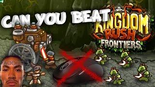 Can You Beat Kingdom Rush Frontiers (PC) Without a Mouse?