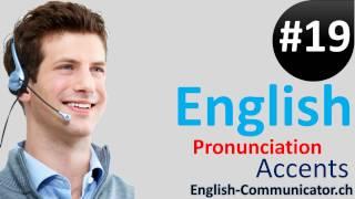 #19 English Pronunciation Accents Udtale  Accenter Engelsk Sprogindlæring Dansk Danish