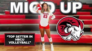 WSSU Top Setter Mic'd Up | CRAZY COMEBACK