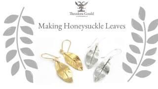 Making Honeysuckle Leaves