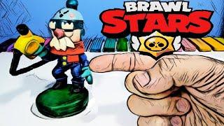 Лепка Гейла Бравл Старс | Gale Brawl Stars with clay