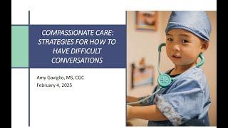 Pathways to Language ECHO Session 4 Compassionate Care Strategies