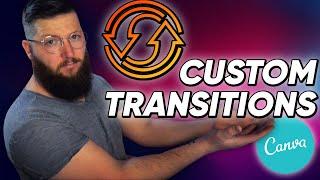 FREE Custom Transitions in Canva [Canva for Streamers Tutorial]