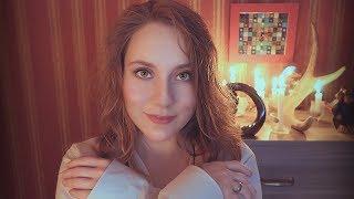 АСМР  ИНТИМНЫЙ ВЕЧЕР с ЛЮБИМЫМ  Ролевая игра с поцелуями и массажем - GIRLFRIEND ASMR