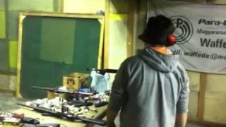 David Couzens - Firing Automatic Weapons at a Budapest Gun Range