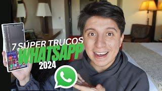 7 trucos para WhatsApp para usar en 2024