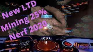 Elite Dangerous. New LTD Mining 25% Nerf 2020.