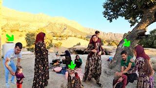 "In the Heart of Rural Life: Masoumeh’s Secret Glance Ignites Tension"