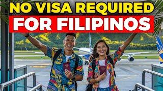 10 Countries Where Filipinos Can Visit Without a Visa in 2024!