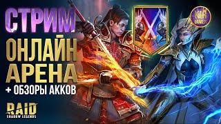 БИТВЫ ЗА ТОП-100 ОНЛАЙН АРЕНЫ.  RAID Shadow Legends