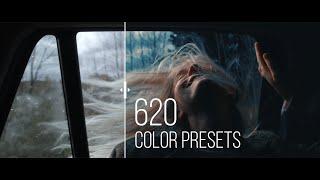 620 Cinematic Color Grading Presets for Premiere Pro