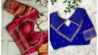 new trending blouse ki gala design #blauseneck #blausedesign #backneckdesigns #videoviral