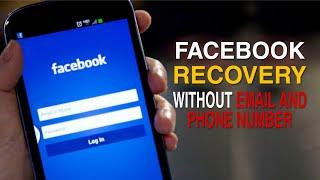 How to RECOVER FACEBOOK ACCOUNT without EMAIL and PHONE NUMBER |  Updated 2021 | Step by Step