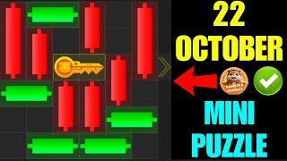 22 October Hamster Kombat Daily Mini Game Puzzle Solved #hamstercombat #minigame#minipuzzle