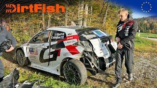  Pajari Crash & Roll | WRC Central European Rally 2024