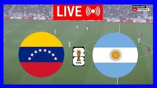 LIVE: Venezuela vs Argentina | South American Qualifiers 2024 Full match Streaming