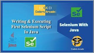 Writing & Executing First Selenium Script In Java