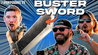 REAL Life Buster Sword vs. Plate Armor | PepperboxTV Exclusive Clips