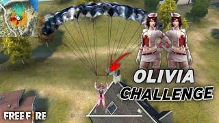 Olivia Challenge With Fukrey Gamers | Riteshology Gaming | Free Fire India