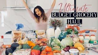 ULTIMATE BUDGET GROCERY HAUL!!!! | ASH JACKSON