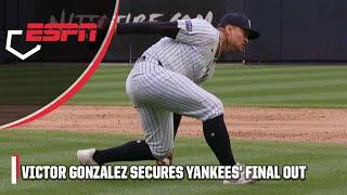 Victor Gonzalez makes diving effort to secure Yankees' final out  | ESPN MLB