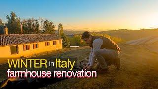 Winter in Italy | FIRST YEAR reflection | Farmhouse Renovation in Le Marche #30