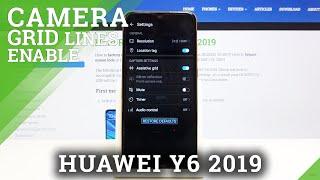 How to Enable Camera Grid Lines in Huawei Y6 2019 – Camera Settings