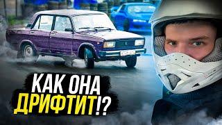 ДРИФТЕР ЗА РУЛЕМ СТОК ЖИГУЛЕЙ