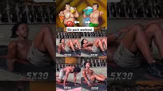 six pack workout #absworkout #fitness workout