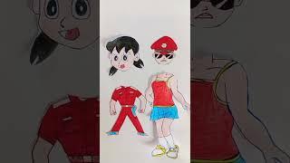 little Singham ️ Shizuka funny clip  reverse #chhotabheem #motupatlu #littlesingham #doraemon