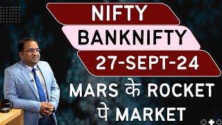 Nifty Prediction and Bank Nifty Analysis for Friday | 27 September 24 | Bank Nifty Tomorrow