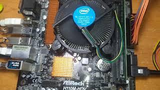 Prueba de funcionamiento ASrock h110m-hdv e i3 7100. Leer descripcion