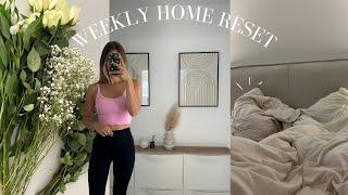 MY WEEKLY HOME RESET ROUTINE: neue Bettwäsche, deep clean & preps für die neue Woche | SASKIA