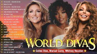 Divas Album - Whitney Houston , Celine Dion , Mariah Carey Best Divas - Best Of The World Divas