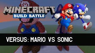 MARIO VS SONIC - Build Battle Versus (Con Drumiel91)