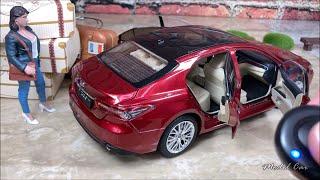 [BEST] Unboxing & Review: Toyota Camry in Red (1/18 Scale) Model Car Dealer Edition! #viral #best