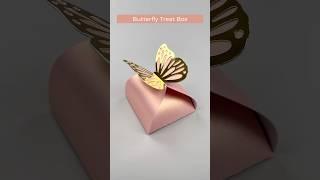 Easy Paper Butterfly Gift Box