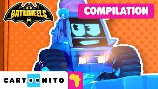 Best Of Snowy | Batwheels Best Moments | Cartoonito Africa