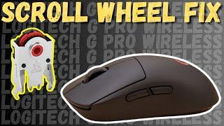 Logitech G Pro scroll wheel FIX.