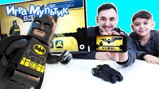 #LEGO BATМAN MOVIE, обзор приложения от Папы Роба. Игра Мультик