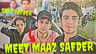 Meet Up With Maaz Safder | Maaz Bhai Ne 2 Fans Ko Sunadi  Lekin Kyun ? Shaz Safder