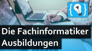 Die Fachinformatiker Ausbildungen - Anwendungsentwicklung und Systemintegration!