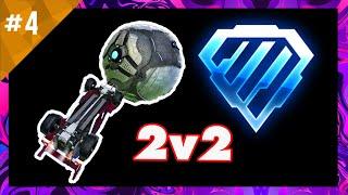 INSANE GOAL TO LEVEL UP??? || 2v2 Rocket League Diamond Gameplay - With Commentary || Episode Four