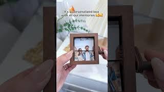 Anniversary Gift Couple Gift For Her/Him | Custom Photo Flipbook Frame