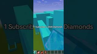humongous Diamond BLOCK in Minecraft #minecraft  #gaming